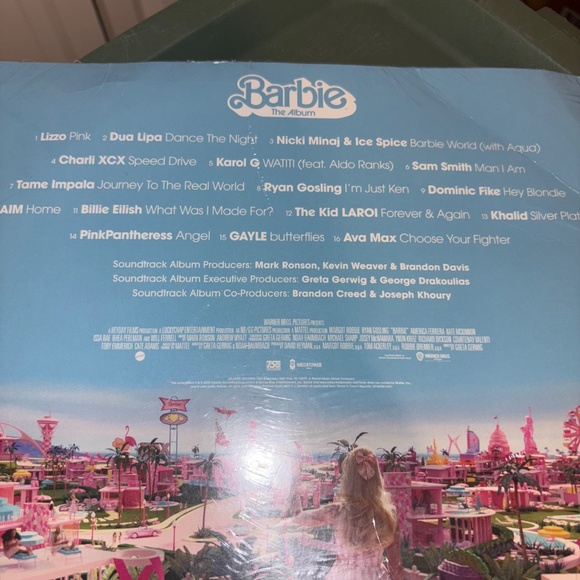 Barbie The Album Amazon Exclusive Milky Clear Vinyl - Picture 7 of 7